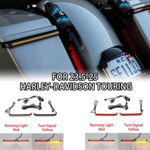 [호환품]Harley Touring CVO Street Glide Road ST -2025 바이크 오토바이 액세서리 용 LED 안장 가방 브레