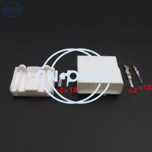 닛산용 자동차 내비게이션 수정 와이어링 커넥터 CD DVD 플레이어 케이블 소켓 세트 20 핀 674646