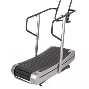 공간 절약형 무동력 LED 디스플레이 트레드밀 알루미늄 러닝 벨트 기계식 구동 (가정 및 피트니스 클럽용)