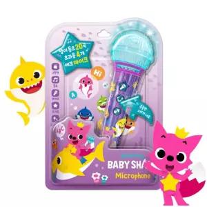 영어노래 마이크 상어가족 캐릭터 멜로디마이크 완구 집콕놀이 손주선물 유아용