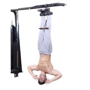 거꾸로매달리기 가정용 스트레칭 청소년용 헬스 운동기구 폭30cm 헬스장 레드