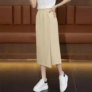 [라일리여성의류] Rly 여름 치마 바지 와이드 쿨팬츠 시원한 홈웨어 긴