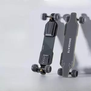 전동 스케이트보드 롱보드 리모컨 90mm 포함 크루져 25km 오프로드 LED 드라이브