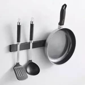 아임키친 304스텐 자석 칼블럭(40cm) (블랙) 칼걸이 칼걸이 식도걸이