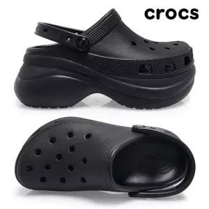 [크록스][크록스] 여성 클래식 베이 클로그 블랙 206302-001