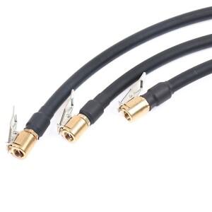 타이어 팽창기 펌프용 고무 호스  유연한 밸브 익스텐션 튜브 어댑터