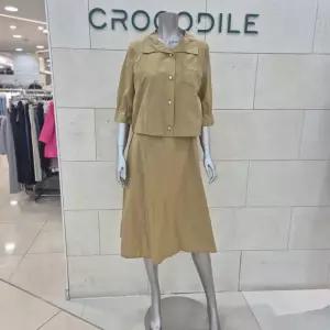 [크로커다일레이디]자켓 세트 원피스M_BP