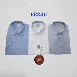 [예작]링클프리 모달스판 슬림핏 구김적고 비침적은 드레스셔츠 카라배색 여름반팔셔