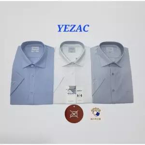 [예작]링클프리 모달스판 슬림핏 구김적고 비침적은 드레스셔츠 카라배색 여름반팔셔