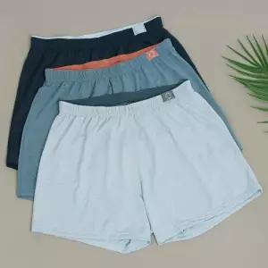 [미미캐츠]MR주니어 3매 구성 인견 주니어 트렁크 가슬가슬 시원한 촉감 슬럽사 로고