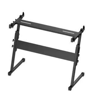 전자 피아노 거치대 스탠드 높이 브래킷 이동식 키 오르간 선반 검은색 전자피아노거치대