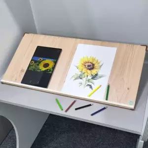 위즈독서대 넓은 독서대 노트북 드로잉 거치대 겸용