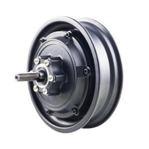 10인치 전동 스쿠터 모터 브러쉬리스 36/48V 350W/500W 휠 허브 디스크 브레이크