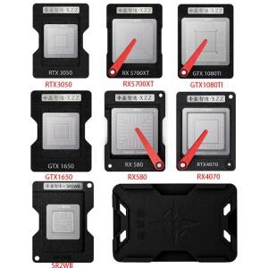 GTX1650 SR2WB  가열 BGA 템플릿 용 1Pcs XZZ 솔더 페이스트 스텐실