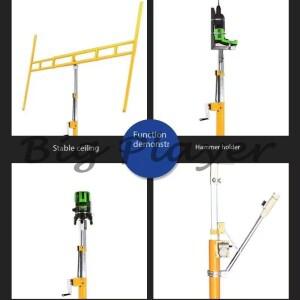 휴대용 회전식 리프팅 테이블 플레이트 3.2m 중량용 드라이월 천장 머신 160kg