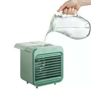 소형 에어컨 캠핑용 쿨링팬 미니 냉방기 가습 탁상 데스크탑 휴대용