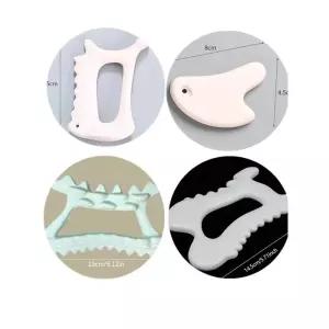 괄사 rrkxa세라믹 마사지 보드 얼굴 바디 케어 마사지기 리프팅 목 스파 마사지용