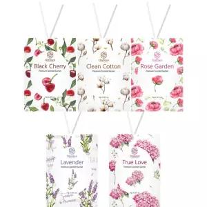 올레비엔 옷장 종이？？향제 센티드 사쉐 소 5종택1탈취방향제 실내 비치형 가정용 화장실 욕실 공간