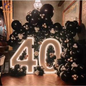 3피트 3D 조명 마키 글자 실내외 웨딩 파티 광고 행사 장식용