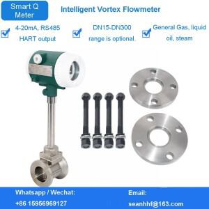 지능형 증기 소용돌이 유량계 송신기용 가스 계량기, 천연 질소 압축 액체 하수 오일