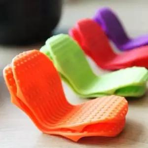 실리콘 냄비손잡이 2P세트 오븐장갑 냄비집게 오븐장갑 냄비집게 집개