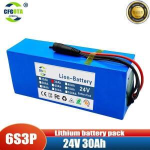 24V 30Ah 6s3p 18650 리튬 배터리 팩+충전기