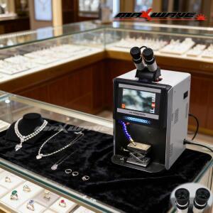 600W QCW 레이저 터치스크린 제어 보석 스팟 용접기 마이크로 납땜기 금 은 체인 반지 정밀용