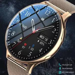 스마트워치 LIGE 블루투스 전화 통화 NFC 스마트 워치 1G 메모리 로컬 음악 스토리지 음성 지원 Smart시계