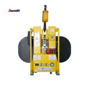 Awovolift 진공 리프터, 샌드위치 패널 지붕  창문용 유리 빨판 모바일 500kg 지게차 핸들