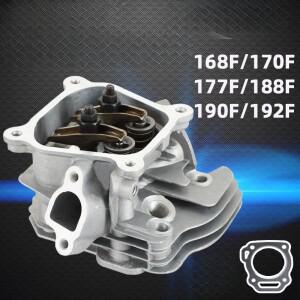 Q엔진 발전기 소형 경운기 부품 168F, 실린더 헤드 및 어셈블리에 적합