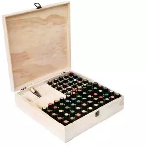 아로마 오일 수납함 항목 원목 서랍장 조향대 진열대 3단