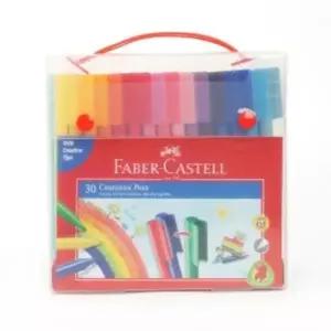 [문구] 파버카스텔30색커넥터펜컬러사인펜