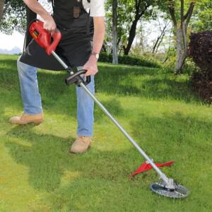 220V 플러그인 전기 잔디 깎는 다기능 소형 경량 푸시 잡초 트리머 커터