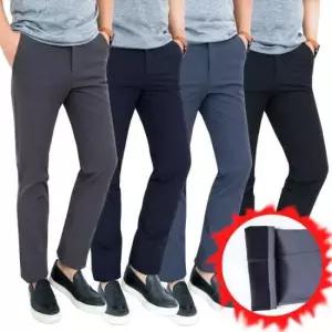 기모장장 남성 나일론 따뜻한 기모슬랙스 겨울 팬츠_LSP738TO41