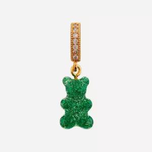 [크리스탈 헤이즈]크리스탈 헤이즈 노스텔지아 베어 파베 커넥터 골드 그린 헤이즈