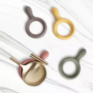 수저받침 젓가락받침대 숟가락거치대 스푼 주방실리콘