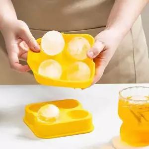 [콩심팥심]아이스볼 메이커 왕얼음 만들기 얼음틀 홈카페 4구 얼음볼