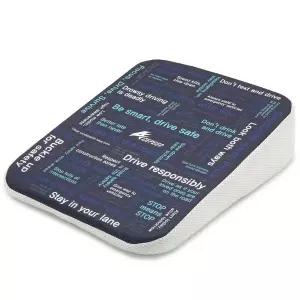 ACEPEED 차량용 키높이방석 높이조절 AP16 섬유 패턴 10cm