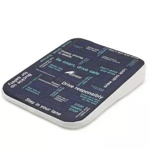 ACEPEED 차량용 키높이방석 높이조절 AP16 섬유 패턴 6cm