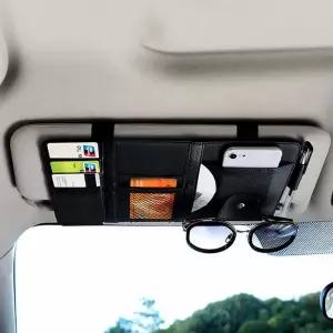 차량 선바이져 다양한 수납가능 선그라스 카드 정리함