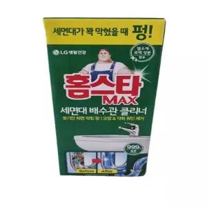 맥스 세면대 배수관 클리너 230ml, 6개