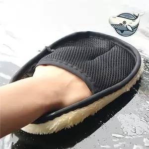 [셀러에이드]자동차 세차 미트 장갑 부드러운 세척 도구