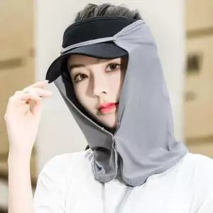 얼굴자외선차단 모자 햇빛 가리개 모자걸이형 골프 여름 운동 선가드