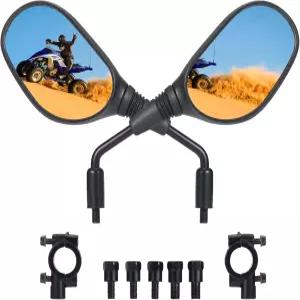 ATV 미러 7/8인치 핸들바 마운트가 장착된 OFIG 모터사이클 스쿠터 모프드 스노우모바일 폴라리스 스포츠맨