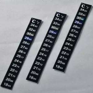필름형 스티커 온도계 필름형 스티커 온도계 수족관 물고기 스트립