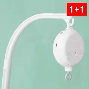 오르골 자동 모빌 거치대 아기 침대 음악 유아 달래기 회전