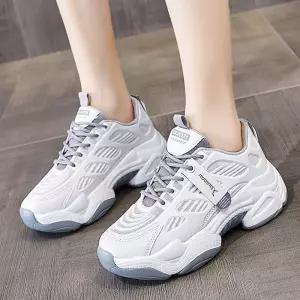 6cm 여성운동화 가벼운 쿠션 어글리슈즈 키높이운동화 Kdk6+9NrY