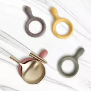 수저받침 젓가락받침대 숟가락거치대 스푼 주방실리콘