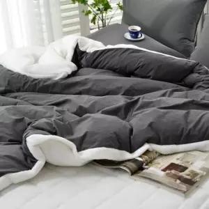 침대패드 COZY 고밀도순면 이불베개세트K 양털10mm극세사2color