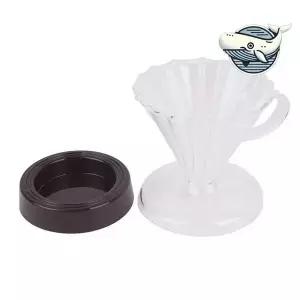 유리 핸드 드리퍼 커피 추출 도구 투명 커피